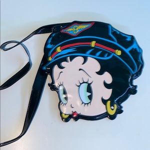 Betty Boop leather purse
